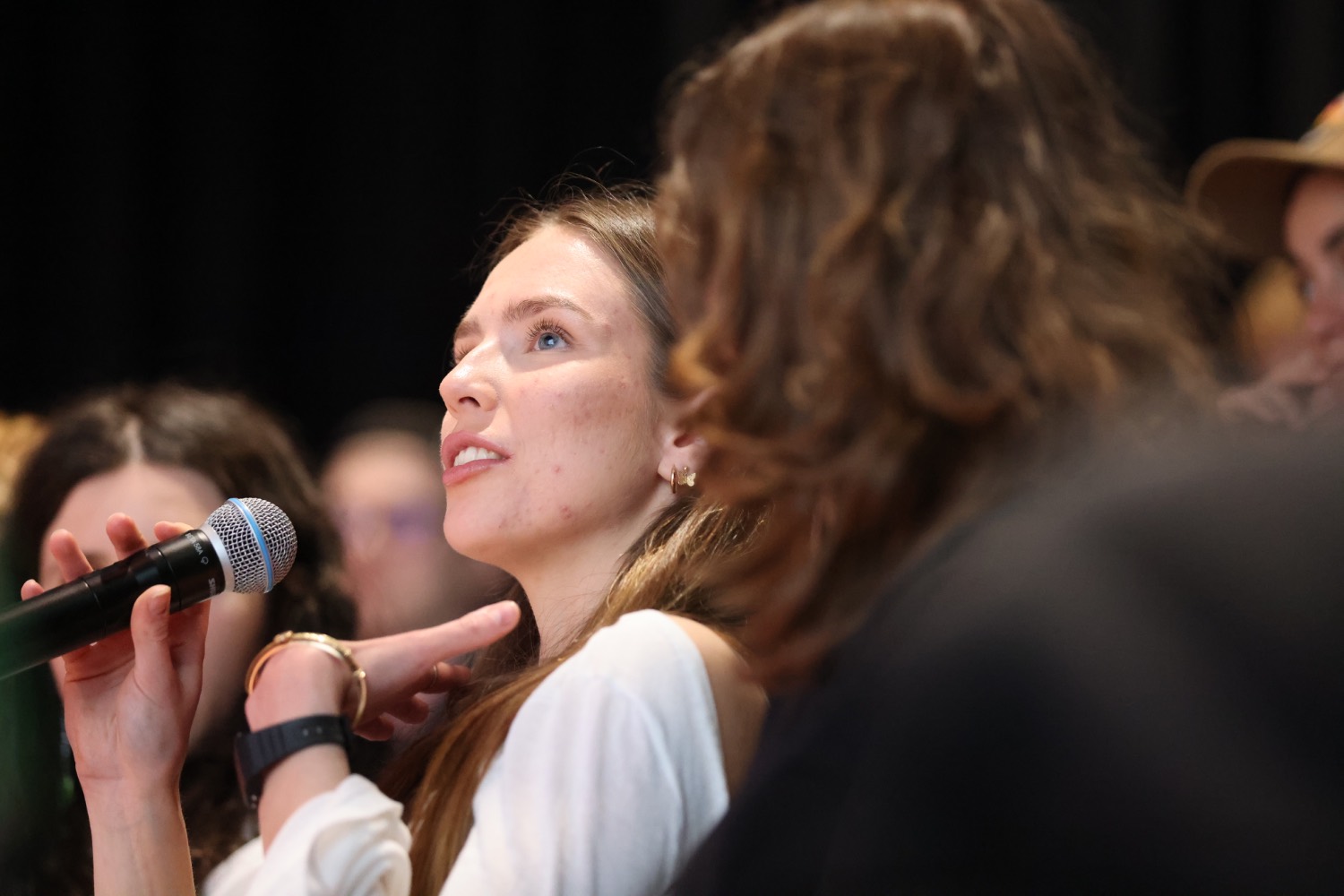 Audience question during a conference talk